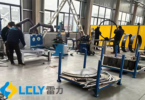 冲冲冲，火力全开赶工期！高温蝶阀厂家雷力全力冲刺“开门红”。