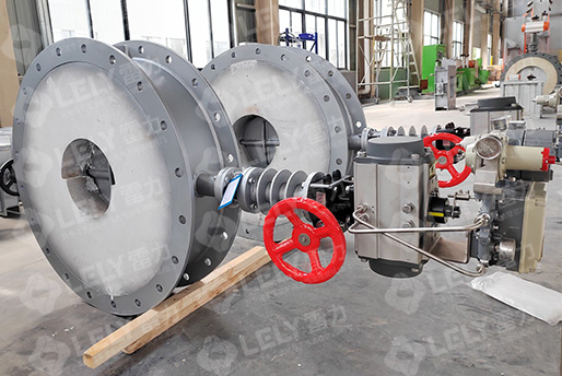 什么是内衬陶瓷纤维高温蝶阀？雷力  百科 