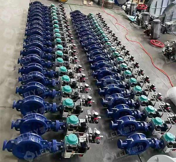 工业炉用气动风阀 百科